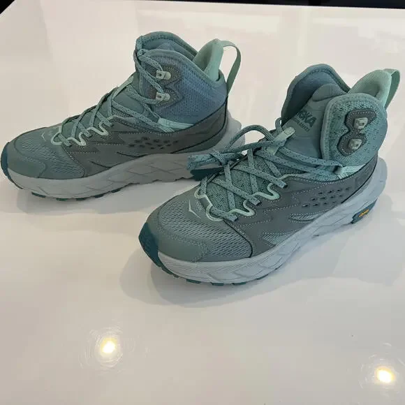 $169 Hoka Anacapa Breeze Mid color-trellis / mist green Size 9.5 B - Picture 11 of 12